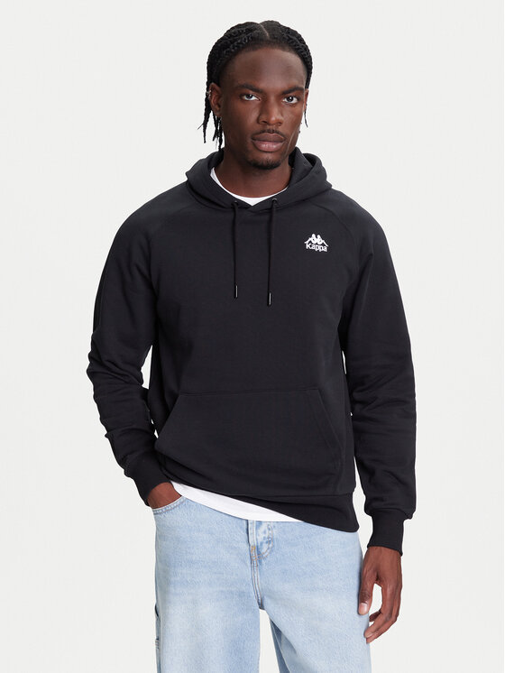 Kappa Kappa Pulóver Authentic 321W7GW Fekete Regular Fit