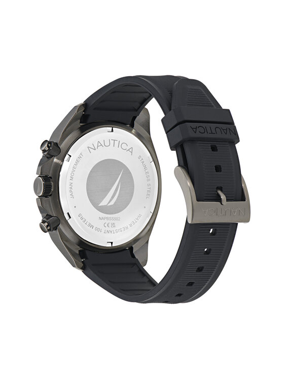 Nautica Hodinky Nautica Sporty Chronograph NAPBSS502 Šedá