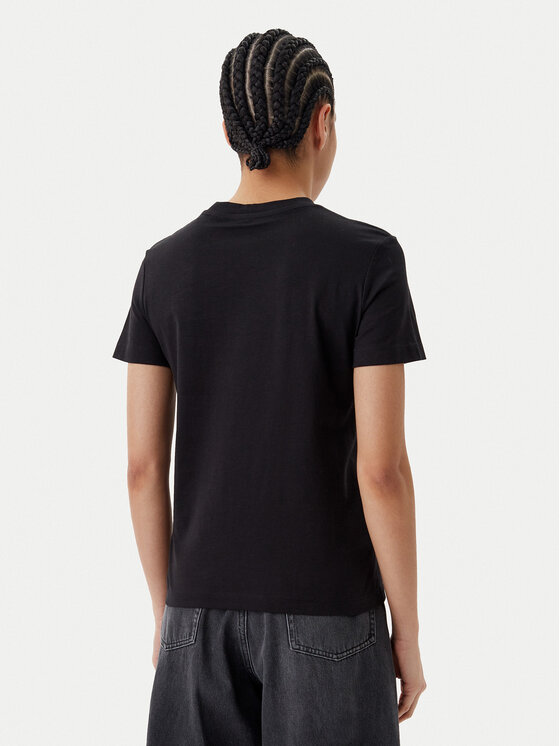 Calvin Klein Jeans Calvin Klein Jeans Majica Shadow Graphic J20J225545 Črna Regular Fit
