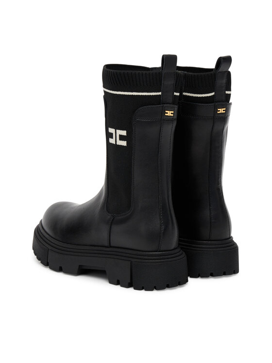 Elisabetta Franchi Боти Elisabetta Franchi Chelsea F4A5-E0424-1316930 Черен