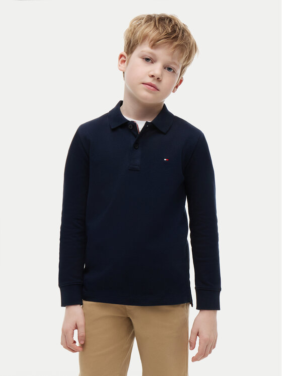 Tommy Hilfiger Tommy Hilfiger Polo KB0KB09664 Azul marino Regular Fit