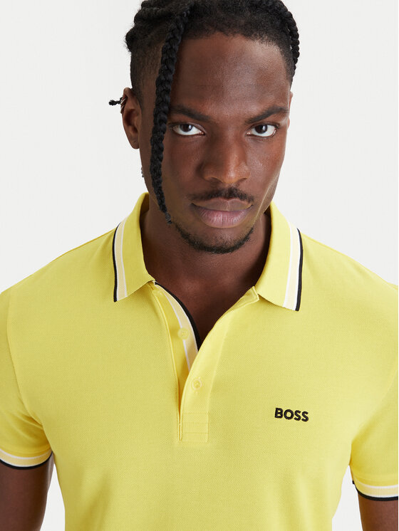 BOSS BOSS Polo Paddy 50469055 Amarillo Regular Fit