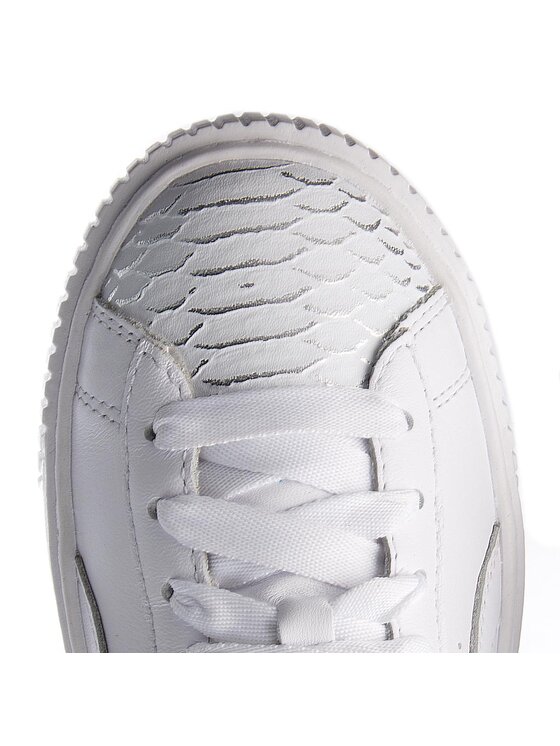 Puma Сникърси Puma Basket Platform Ocean 366442 02 Бял