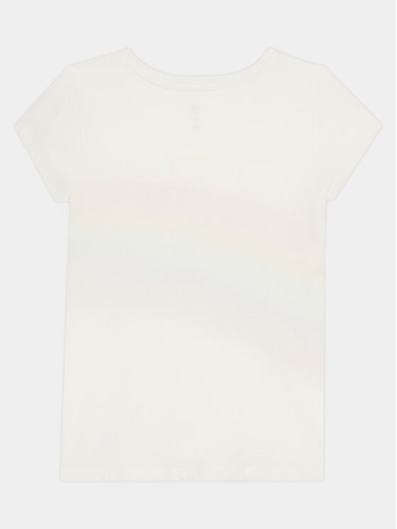 Gap Gap Marškinėliai 886017 Écru Regular Fit