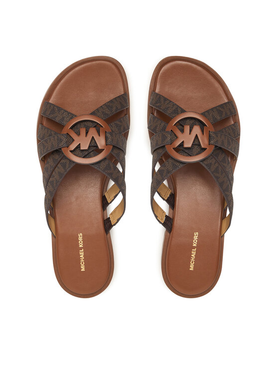 MICHAEL Michael Kors Шльопанці MICHAEL Michael Kors Erika 40T6ERFS1B Коричневий