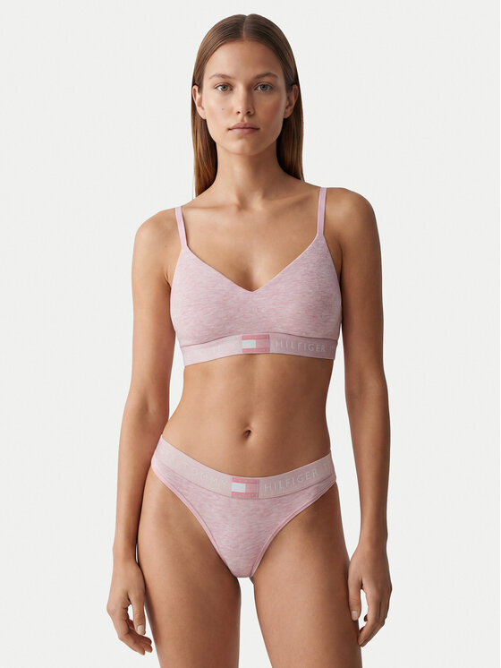 Tommy Hilfiger Tommy Hilfiger Bralette UW0UW05715 Rosa claro