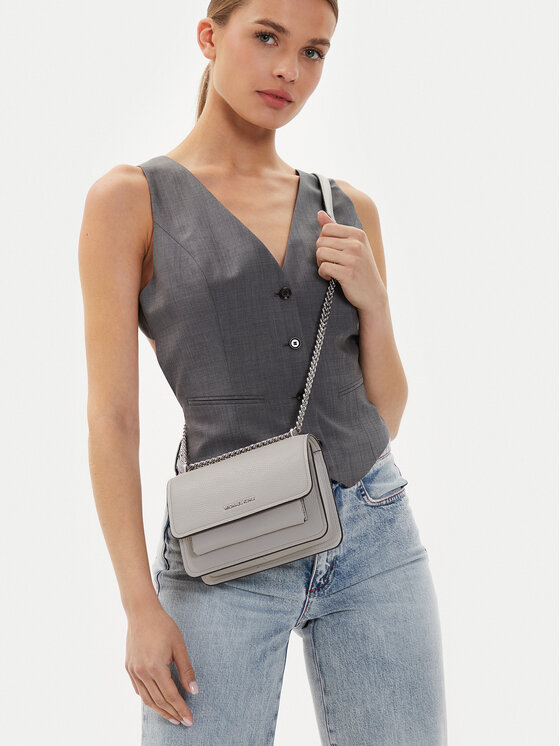 MICHAEL Michael Kors Kabelka MICHAEL Michael Kors Claire 32T4SC7C1T Šedá