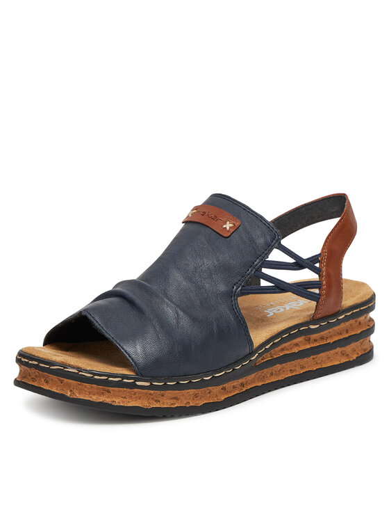 Rieker Sandale Rieker 62962-14 Bleumarin