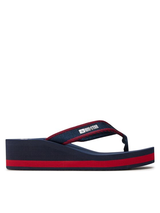 Big Star Shoes Σαγιονάρες Big Star Shoes NN274A725 Σκούρο μπλε