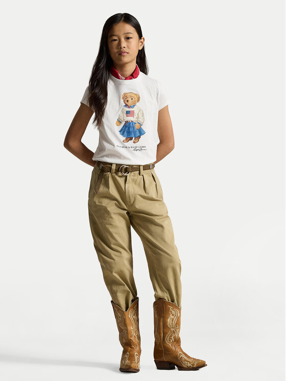 Polo Ralph Lauren Polo Ralph Lauren Camiseta 313A98403001 Blanco Regular Fit