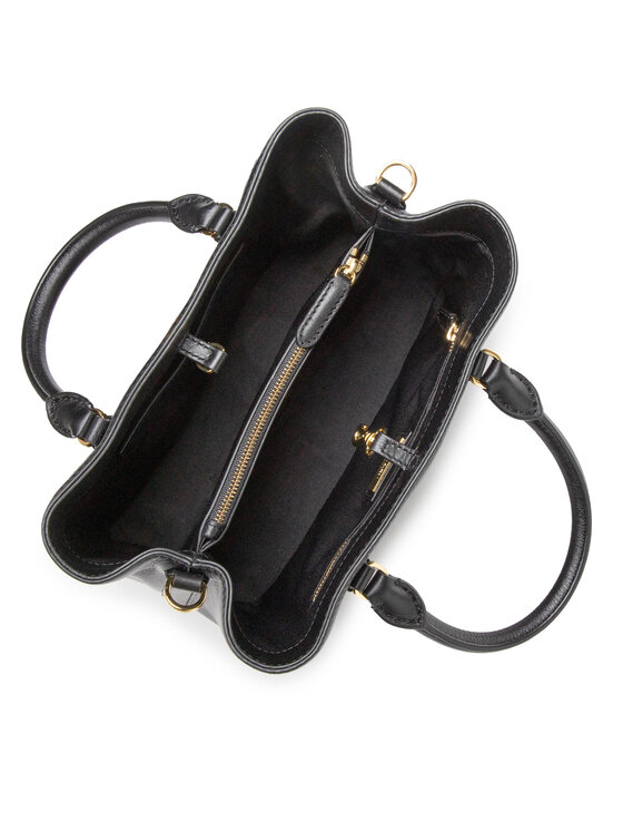 LAUREN RALPH LAUREN Ročna torba Lauren Ralph Lauren Marcy 26 431876725004 Črna