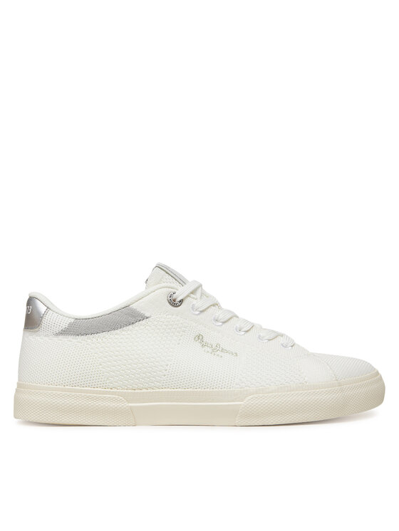 Pepe Jeans Снікерcи Pepe Jeans Kenton Knit PLS31601 Білий
