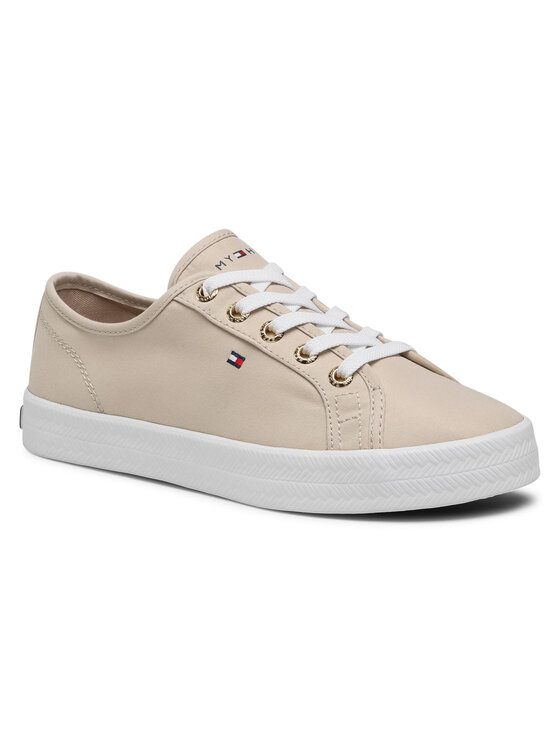 Tommy Hilfiger Гуменки Tommy Hilfiger Essential Nautical Sneaker FW0FW04848 Бежов