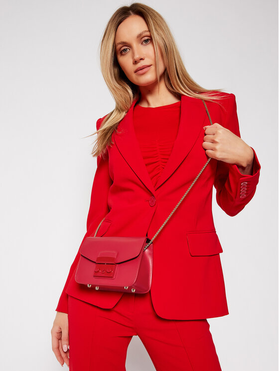 Furla Kabelka Furla Metropolis BATLEP0-VNC000-RUB00-9-001-20-BG-B Bordová