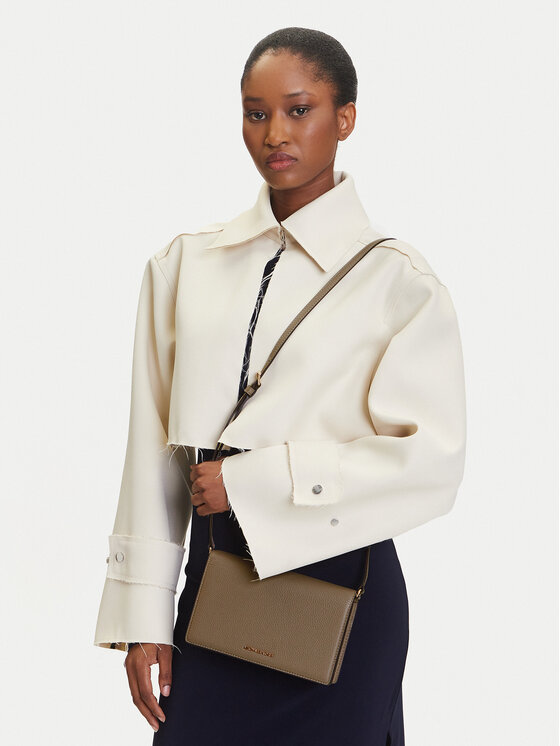 MICHAEL Michael Kors Ročna torba MICHAEL Michael Kors Jet Set Medium 32S4GJ6C6L Bež