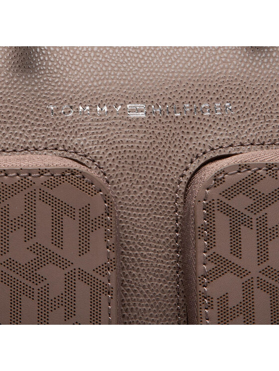 Tommy Hilfiger Laptoptáska Tommy Hilfiger Business Leather Computer Bag AM0AM08459 Barna