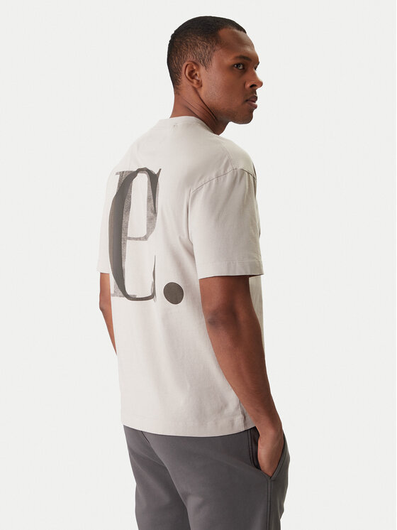 C.P. Company C.P. Company Camiseta 20CMTS087A005100W Beis Regular Fit