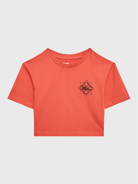 Jack Wolfskin Jack Wolfskin T-shirt Teen Mosaic 1609841 Rosa Regular Fit