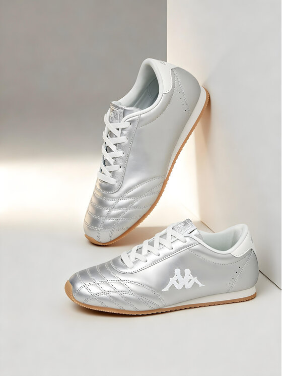 Kappa Sneakersy Kappa EO-1491510A(W) Strieborná