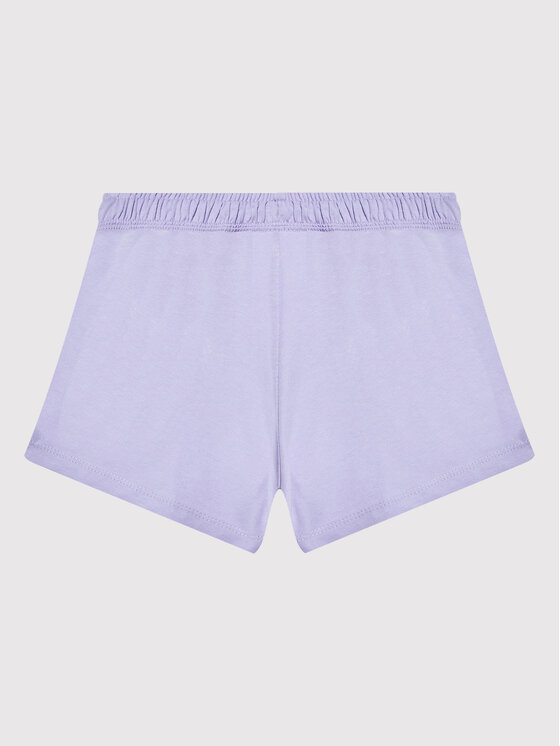 Champion Champion Póló és rövidnadrág szett 404397 Lila Custome Fit