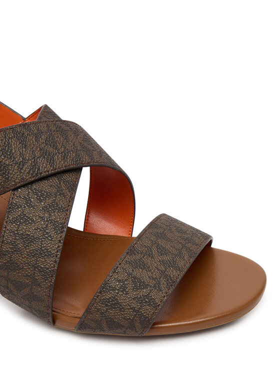 MICHAEL Michael Kors Босоніжки MICHAEL Michael Kors Vera Flex Mid 40S6VEMS1B Коричневий
