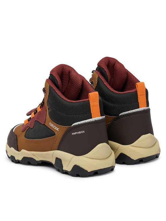 Geox Polacchine Geox J Magnetar Boy B Abx J463ZC 050FU C6311 S Marrone