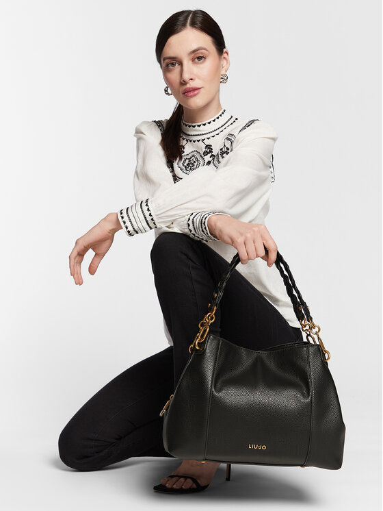 Liu Jo Сумка Liu Jo Ecs M Satchel AXX022 E0031 Чорний