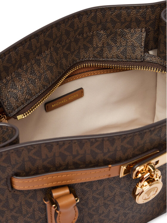 MICHAEL Michael Kors Сумка MICHAEL Michael Kors Hamilton Moderne 30T6GNXS1B Темно-коричневий