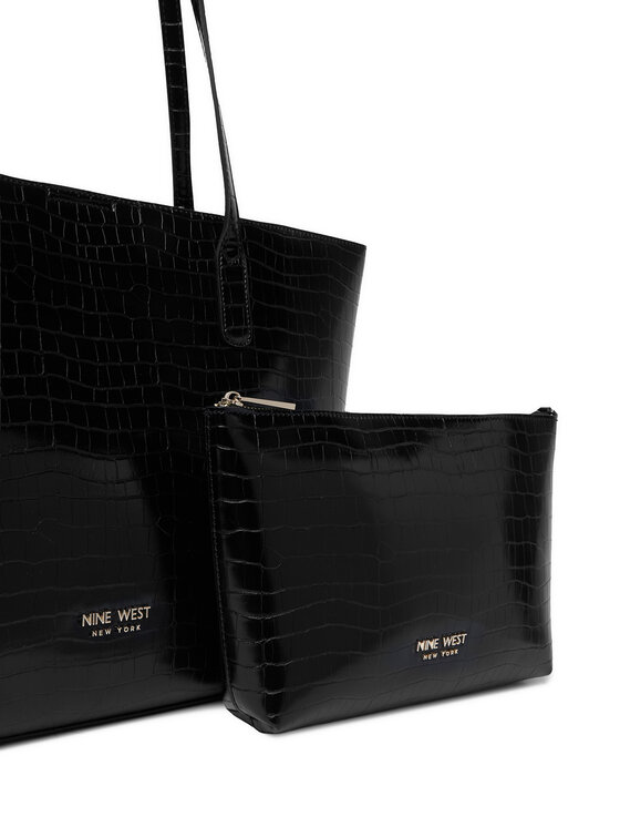 Nine West Handtasche Nine West CEO-GENTLE GLAM-LDA9920 Schwarz