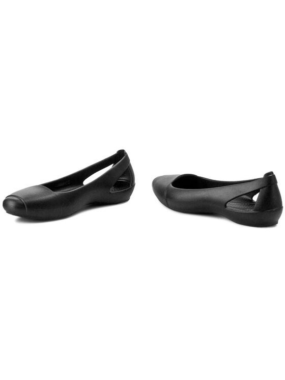Crocs Balerini Crocs Sienna Flat W 202811 Negru