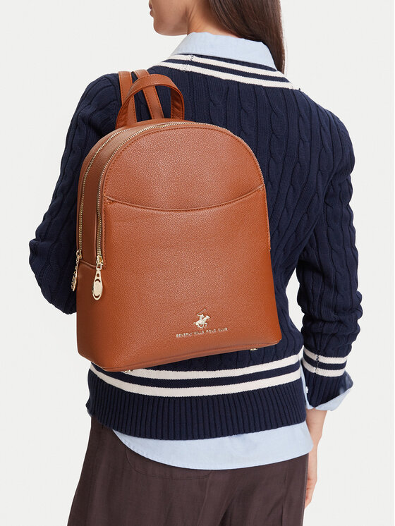 Beverly Hills Polo Club Plecak Beverly Hills Polo Club BHPC-C-007-07 Brązowy