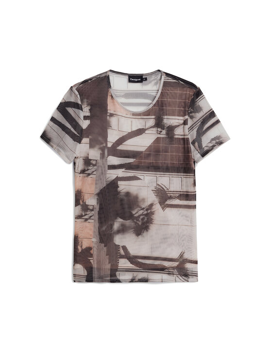 Desigual Desigual Футболка 25SWTK99 Чорний Regular Fit