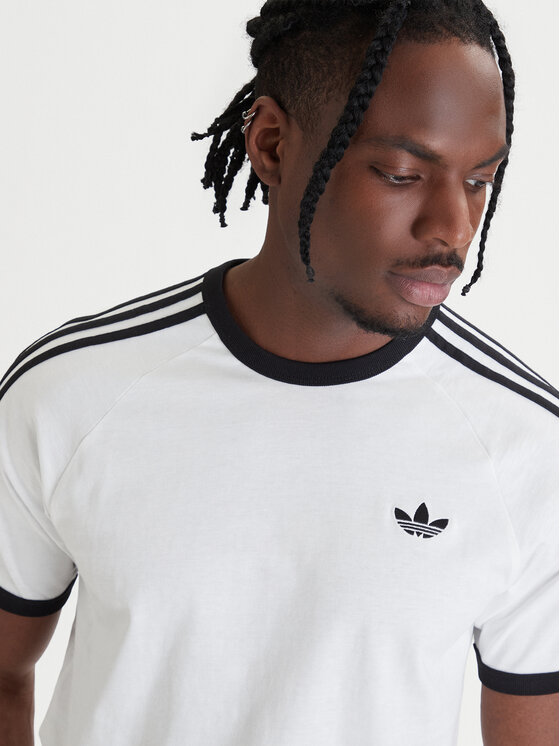adidas adidas Camiseta 3-Stripes KE3537 Blanco Regular Fit
