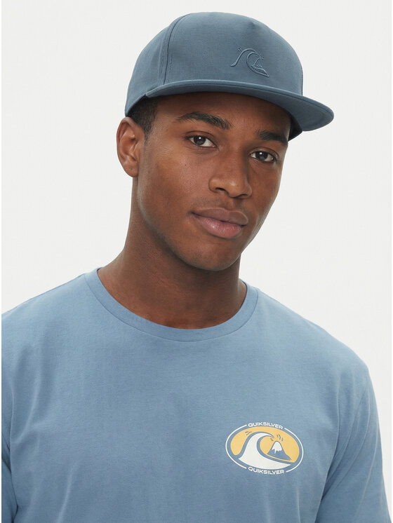 Quiksilver Gorra con visera Quiksilver Dna Bubble AQYHA05404 Azul