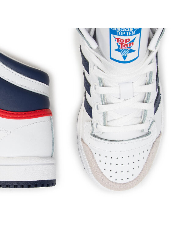 adidas Sneakersy adidas Top ten Hi C M25299 Biały