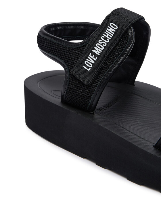 LOVE MOSCHINO Босоніжки LOVE MOSCHINO JA16144I0OIQI00A Чорний