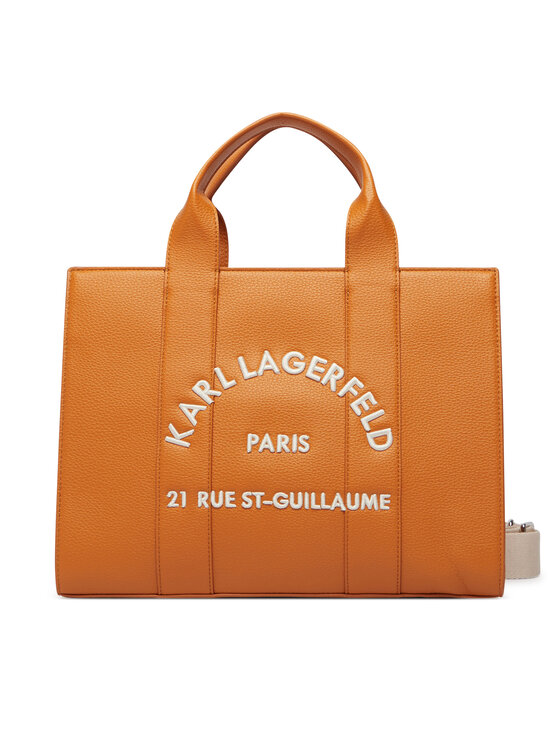 KARL LAGERFELD Дамска чанта KARL LAGERFELD B1W30041 Оранжев