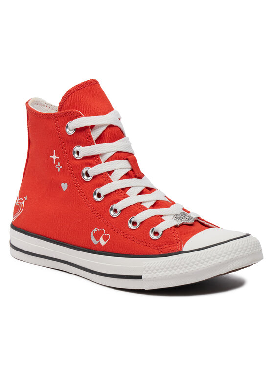 Converse Кеди Converse Chuck Taylor All Star Y2K Heart A09117C Червоний