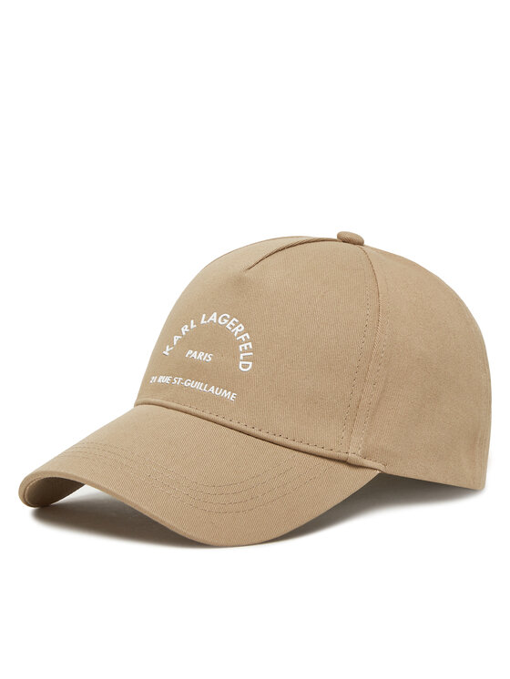 KARL LAGERFELD Шапка с козирка KARL LAGERFELD A1W33201 Бежов