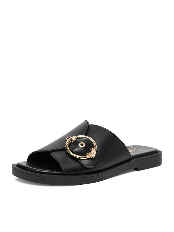 U.S. Polo Assn. Шльопанці U.S. Polo Assn. EO-MARINA002W/6Y1 Чорний