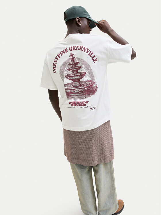 Jack & Jones Jack & Jones Camiseta Maine 12291780 Blanco Regular Fit
