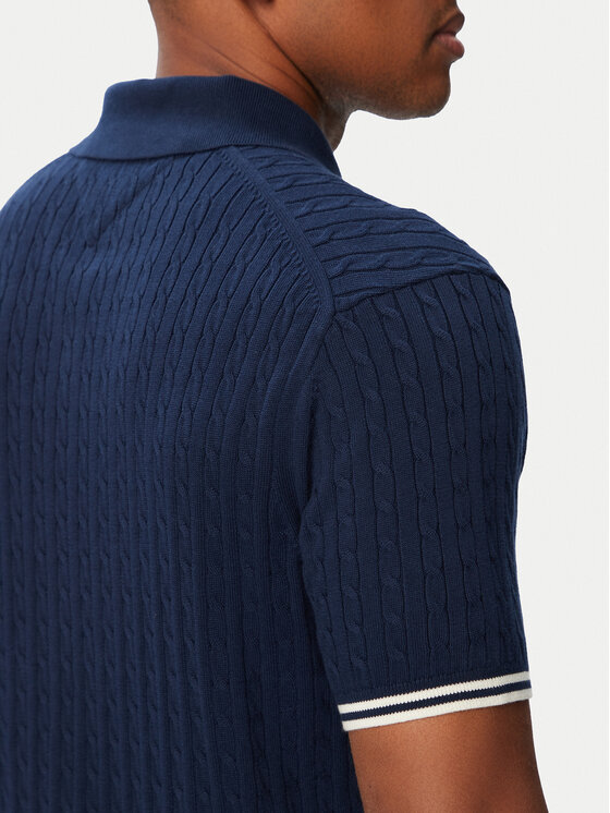 Tommy Hilfiger Tommy Hilfiger Polo MW0MW40701 Azul marino Regular Fit