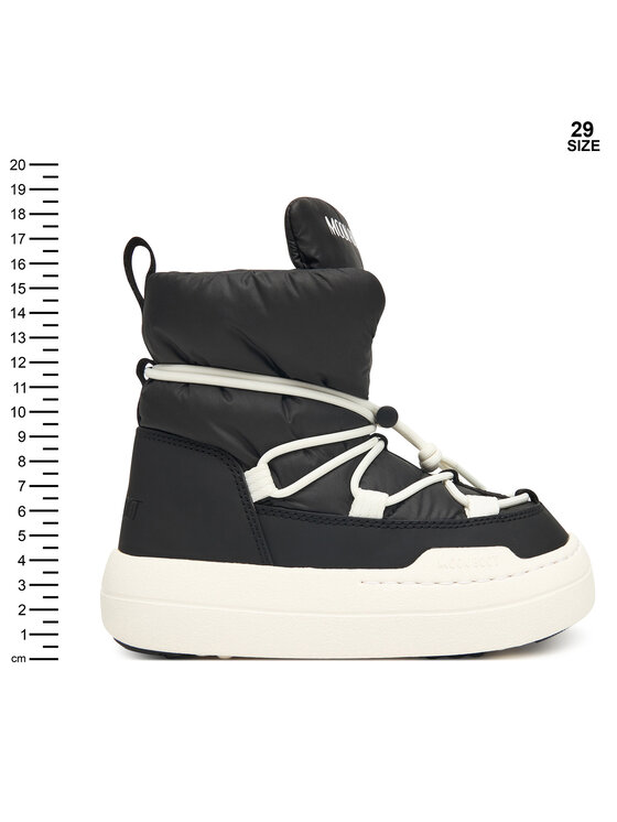 Moon Boot Снігоходи Moon Boot Jr Park lace Mid 80D3440070 S Чорний