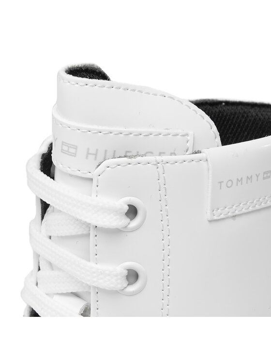 Tommy Hilfiger Čižmy Tommy Hilfiger T4A5-33039-1453 M Biela