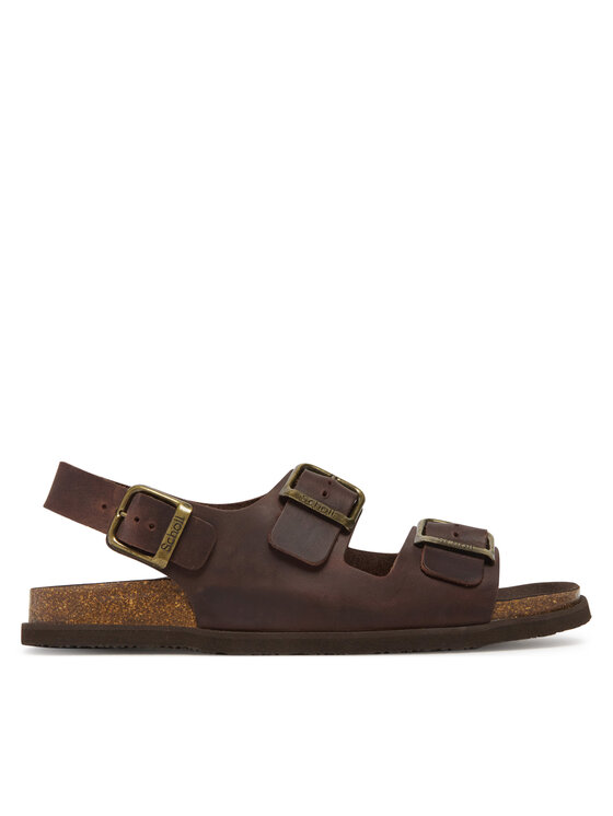 Scholl Sandali Scholl Gaston F31198 Rjava