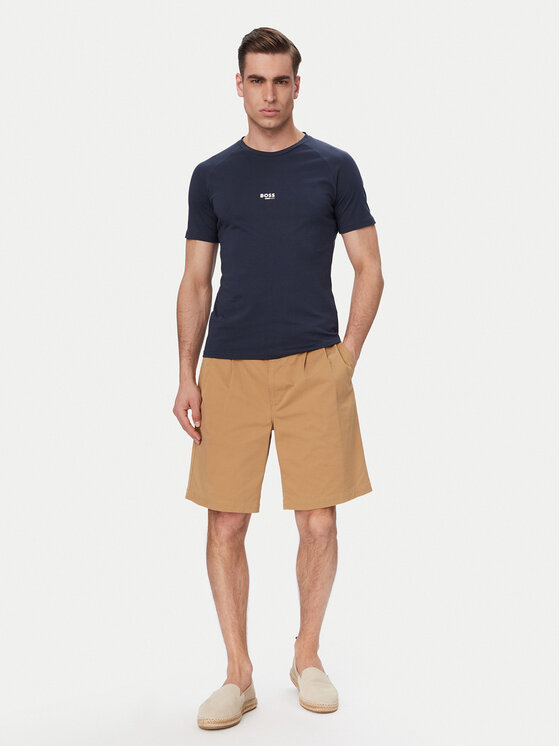 BOSS BOSS Camiseta 50517970 Azul Slim Fit
