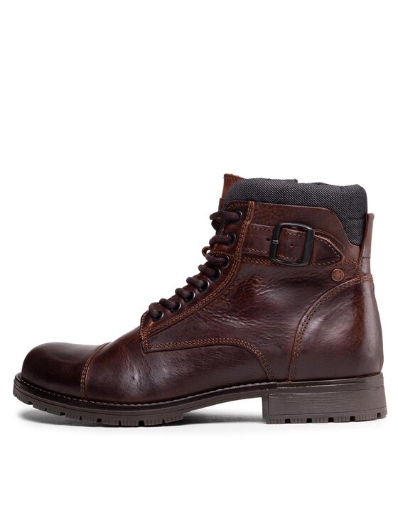 Jack & Jones Zimski škornji Jack & Jones Jfwalbany 12140938 Rjava