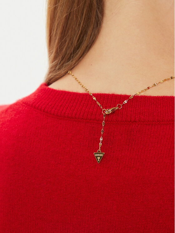 Guess Naszyjnik Guess JUBN04 643JW Złoty