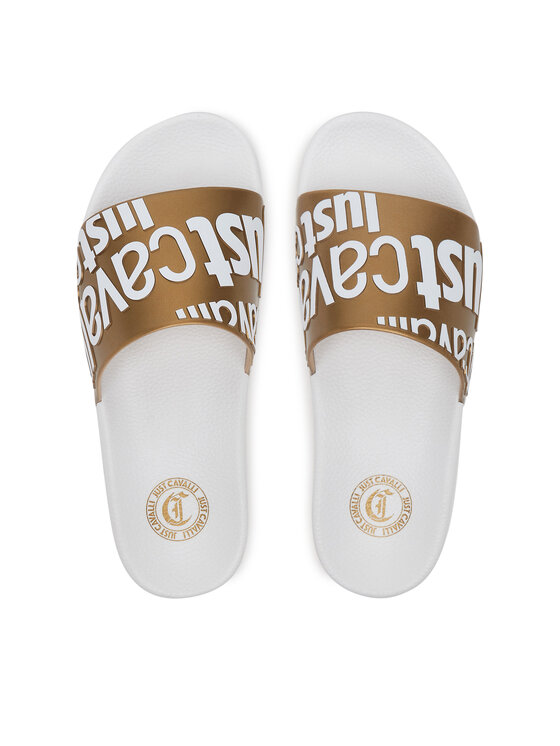 Just Cavalli Шльопанці Just Cavalli 78RA3SZ1 ZS785 Золотий