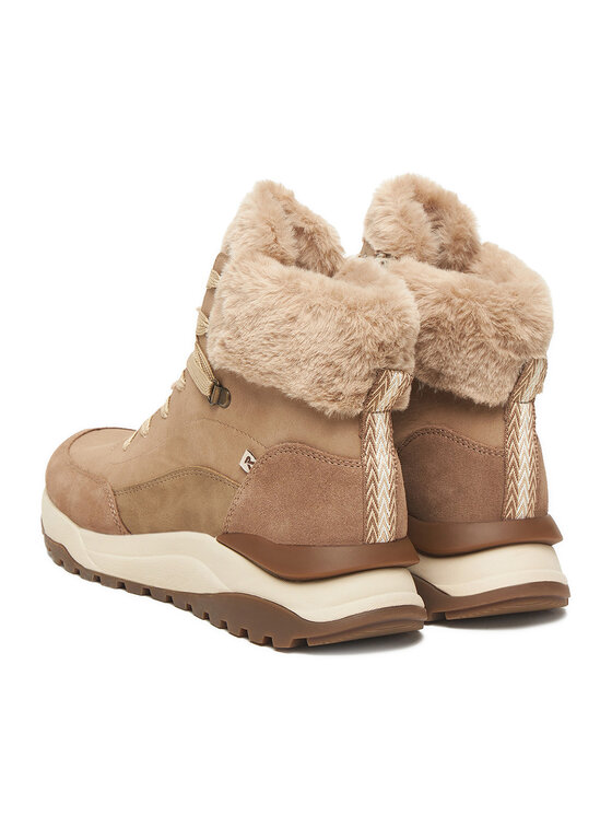 Rieker Зимни обувки Rieker CEO-W2571-20 Бежов